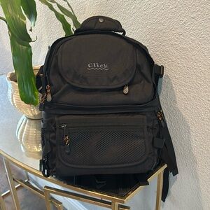 Click Camera hiking backpack. Like new condition
